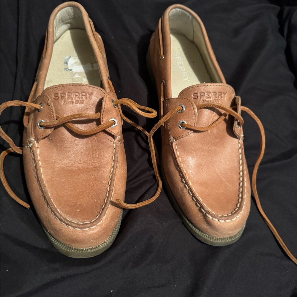 Women’s Sperry Authentic Two Eye Boat Shoe size 10